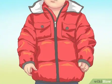 Одевайте детей правильно для снега Шаг 4