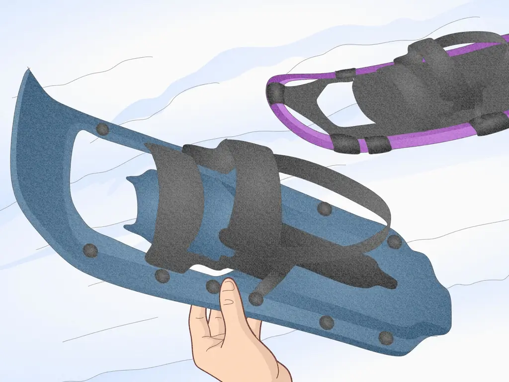 3 способа похода на снегоступах