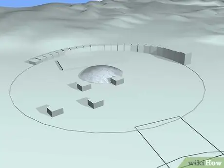 Сделать эскимосский снежный домик Шаг 7