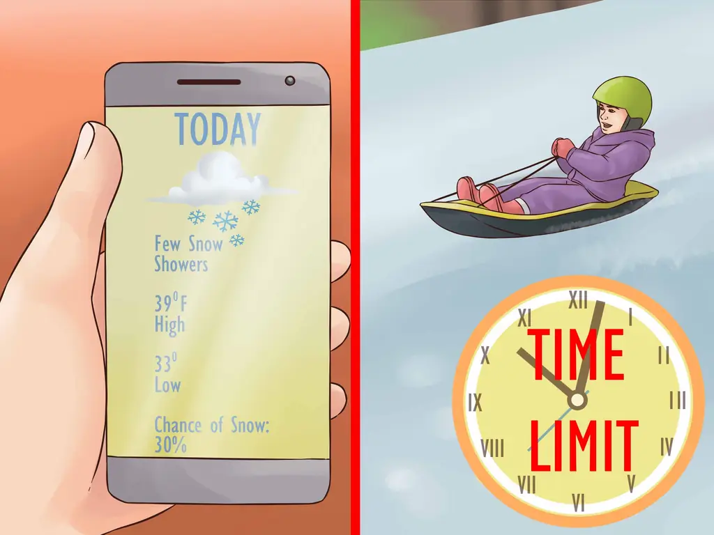 4 способа обезопасить детей во время катания на санках