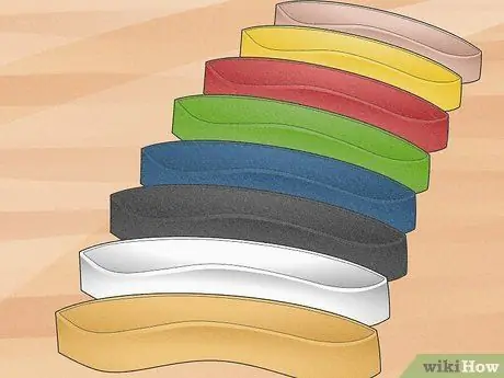 Выберите полосы сопротивления Шаг 1