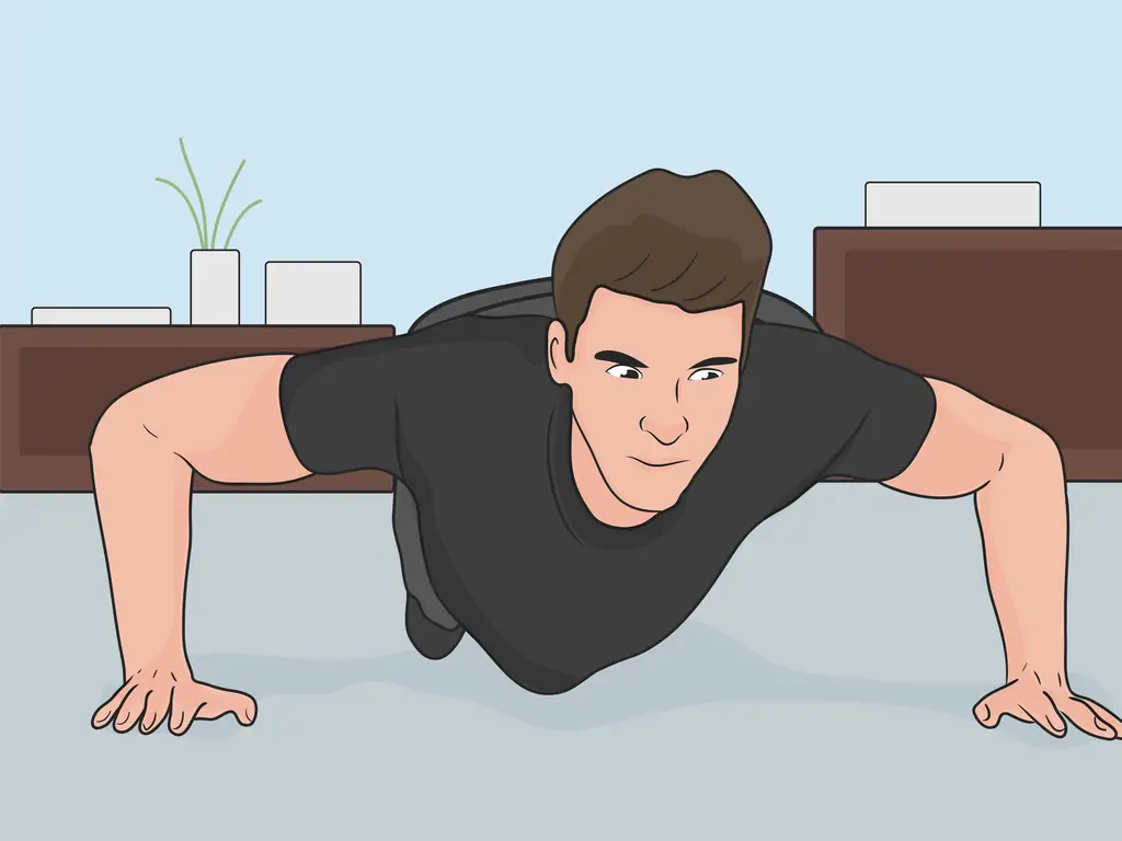 Простые способы делать отжимания в одиночку: 9 шагов (с иллюстрациями)