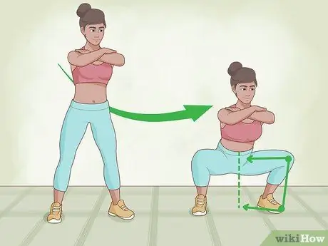 Проработайте внутреннюю поверхность бедер дома, шаг 4