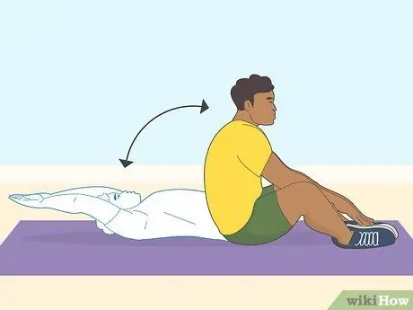 Сделайте бабочку, присядьте, шаг 7