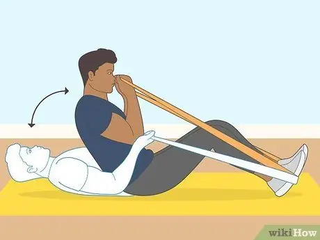 Сделайте бабочку, присядьте, шаг 9