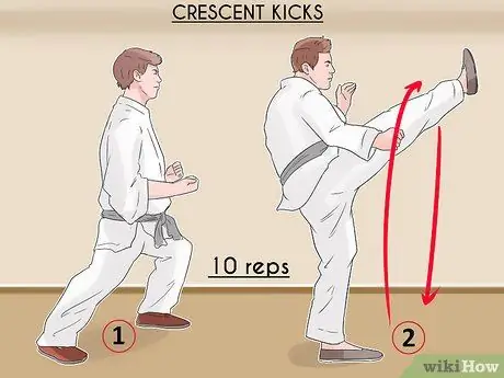 Выполните тренировку всего тела в стиле кунг-фу, шаг 15