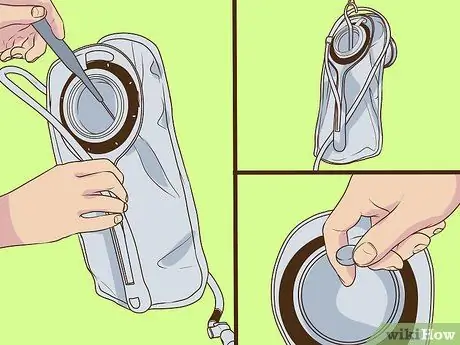 Выберите и используйте гидратационный пакет Шаг 15