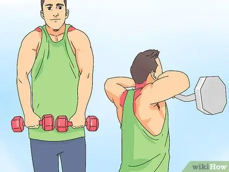 Наращивание больших трапециевидных мышц (трапеции) Шаг 1