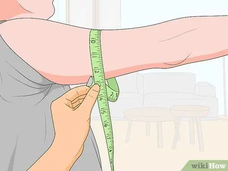 Измерьте руки для бодибилдинга Шаг 10