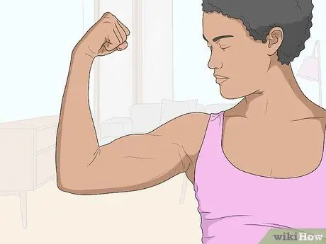 Измерьте руки для бодибилдинга, шаг 2