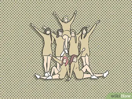 Будьте профессиональным чирлидером Шаг 4