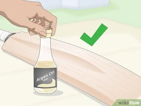 Укрепление крикетной биты, шаг 1