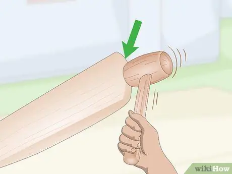 Укрепление крикетной биты Шаг 7