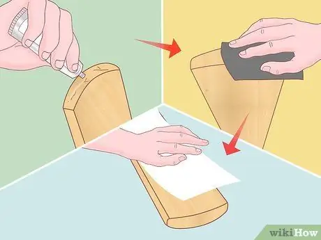 Ремонт крикетной биты, шаг 1