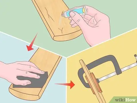 Ремонт крикетной биты, шаг 2