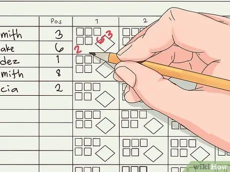 Сохраняйте счет для игры в софтбол Шаг 14