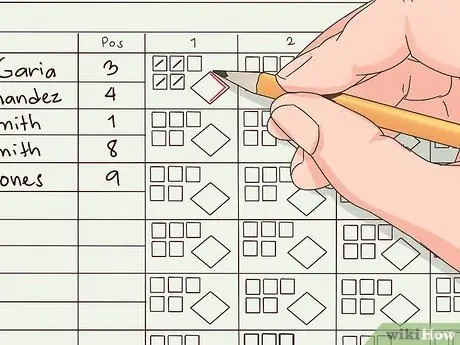 Сохраняйте счет для игры в софтбол Шаг 5