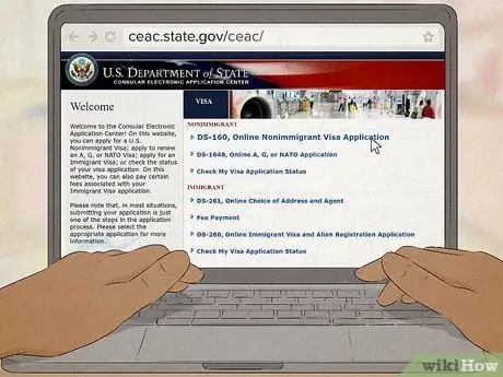 Заполните онлайн-форму DS 160 для получения визы в США Шаг 2