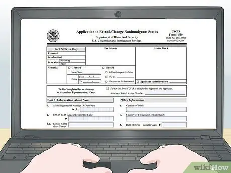 Изменение статуса бизнес-визы B1 Шаг 2