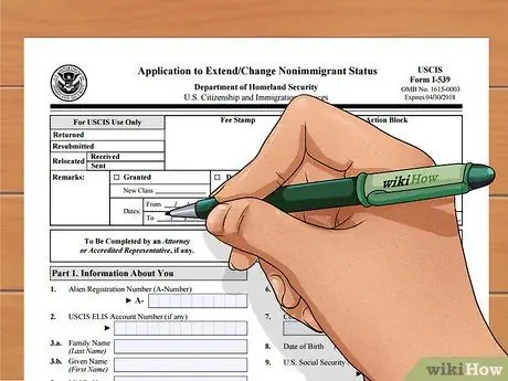 Изменение статуса бизнес-визы B1 Шаг 4