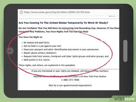 Подать заявление на получение неиммиграционной рабочей визы Шаг 11