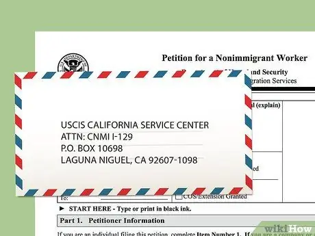 Подать заявление на получение неиммиграционной рабочей визы Шаг 8