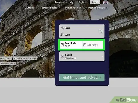 Забронируйте билет на поезд онлайн Шаг 3