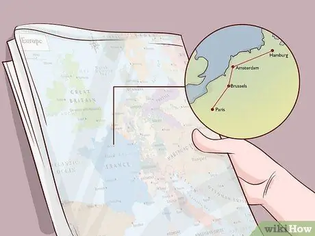 Спланируйте поездку в Европу по нескольким городам Шаг 4