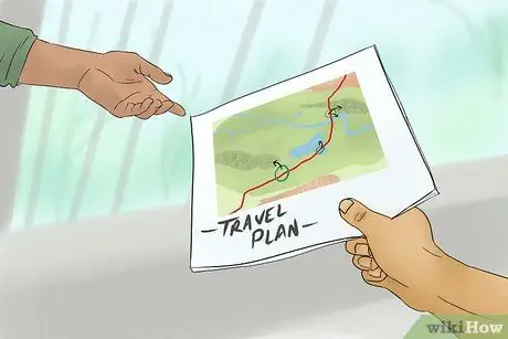 Выберите пункт назначения для пеших прогулок Шаг 14