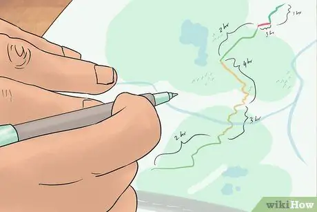 Выберите пункт назначения для пеших прогулок Шаг 7