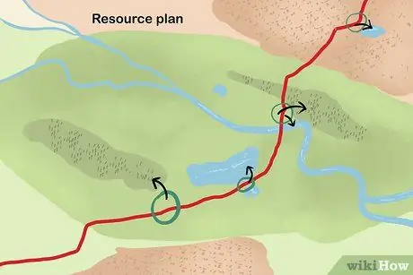 Выберите пункт назначения для пеших прогулок Шаг 9
