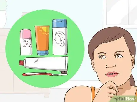 Пакет туалетных принадлежностей шаг 1