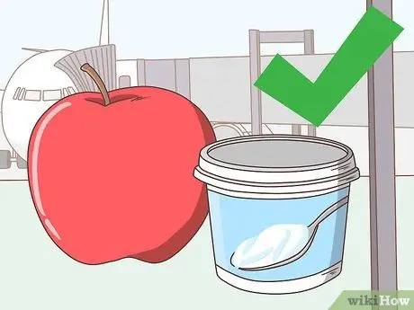 Выберите здоровые закуски в аэропорту Шаг 2