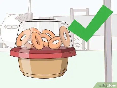 Выберите здоровые закуски в аэропорту Шаг 3