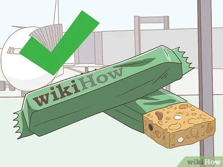 Выберите здоровые закуски в аэропорту Шаг 4