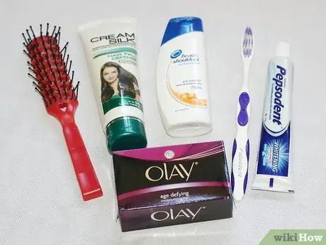 Пакет для 4-дневной школьной поездки, шаг 2