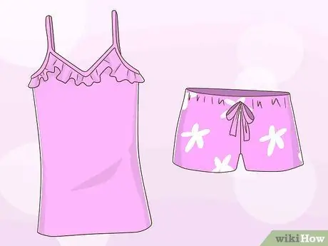 Посетите ночевку друга (девочки-подростки), шаг 1