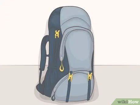 Упакуйте рюкзак для путешествий Шаг 1