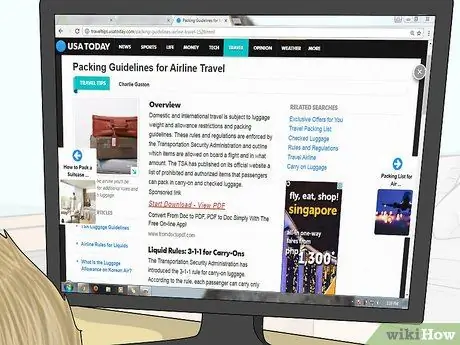 Пакет для поездки в Лондон Шаг 1