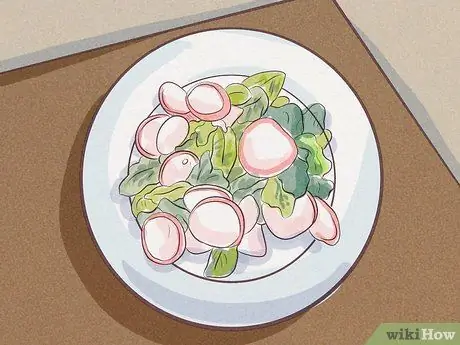 Ешьте редис Шаг 3