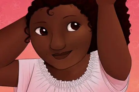 Девушка Закидывает Волосы в хвост