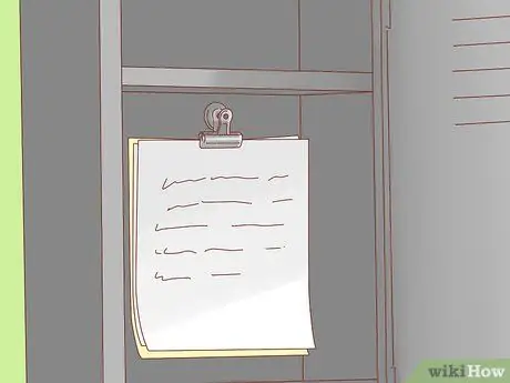 Украсьте школьный шкафчик Шаг 6