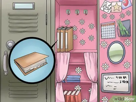 Организуйте свой шкафчик в средней школе (девочки) Шаг 7