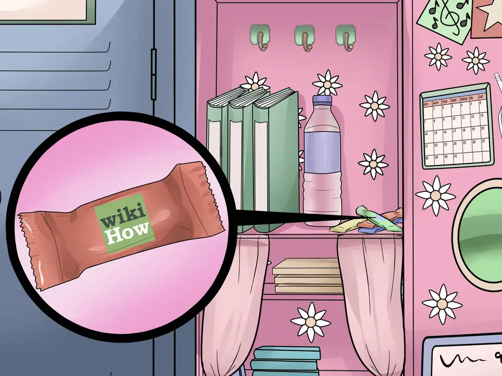 Как организовать свой шкафчик в средней школе (для девочек): 13 шагов