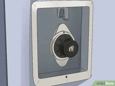 Установка шкафчика, шаг 1