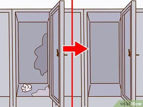 Поместите все свои вещи в крошечный шкафчик Шаг 7