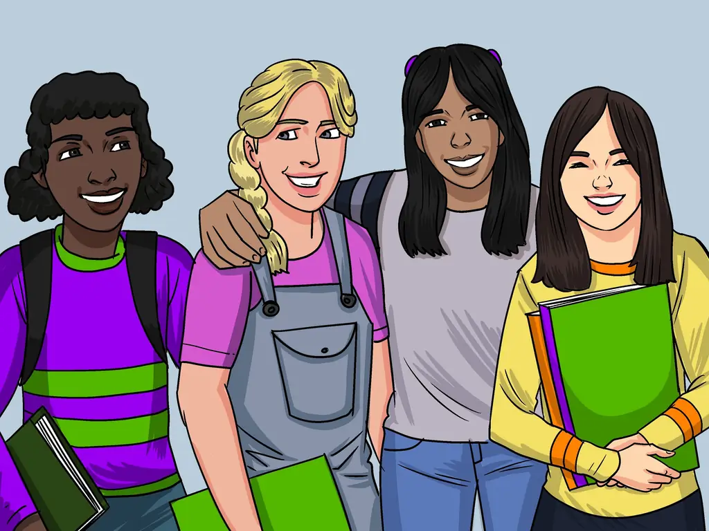 Как выжить в пятом классе (девочки): 8 шагов (с иллюстрациями)