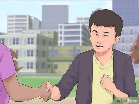 Будьте комфортны с незнакомцами, шаг 1