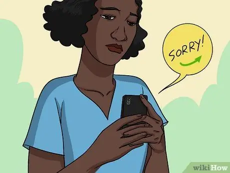 Попытайтесь наладить дружбу после того, как вы ее разорвали Шаг 3