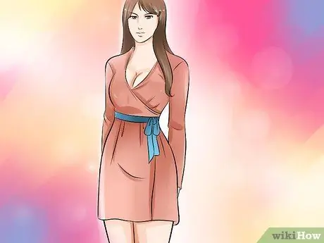 Оденьтесь, чтобы подчеркнуть более пышную фигуру. Шаг 23